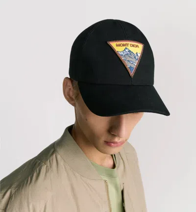 Dior Mountain Cap In Black