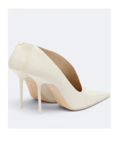Victoria Beckham Sloane Leather Pumps In White
