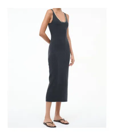 Staud Sleeveless Dress In Black