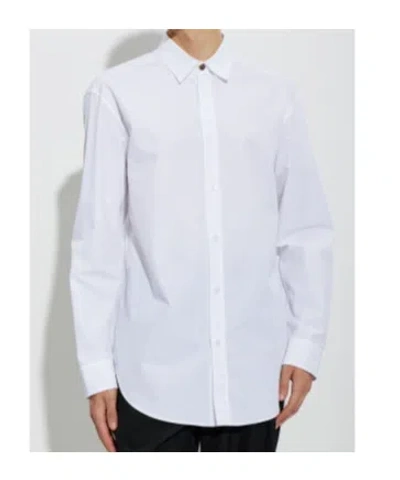 Balmain Lion-head Button Shirt In White