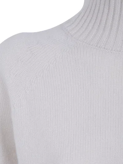 Seventy Roll-neck Raglan-sleeve Sweater In Gray