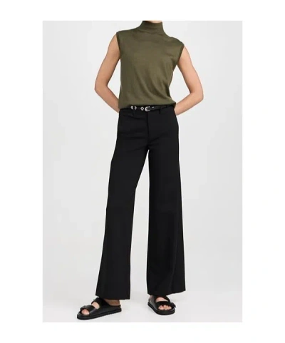 Rag & Bone Belt Loop Trousers In Black