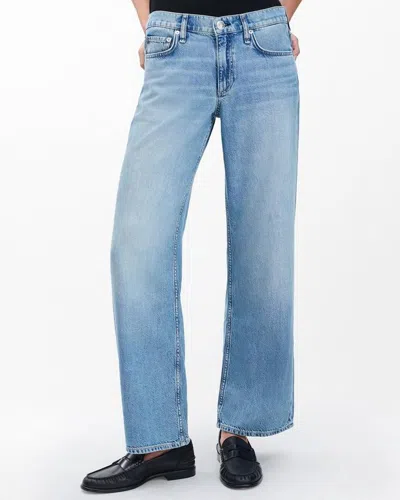 Rag & Bone Belt Loop Jeans In Blue