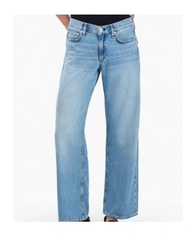 Rag & Bone Belt Loop Jeans In Blue