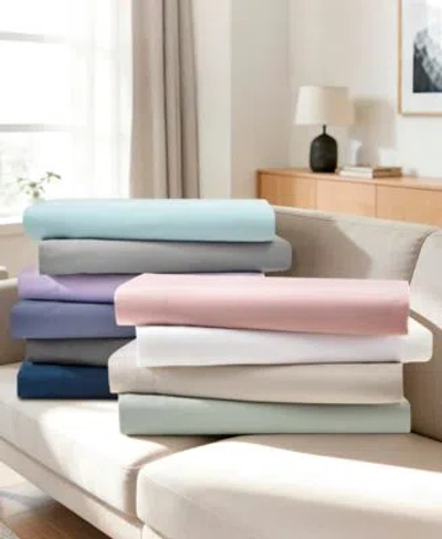 Fairfield Square Collection Sunham Microfiber Easy Care Solid Sheet Sets In White