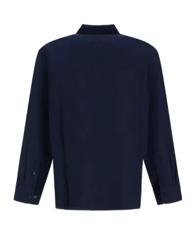Herno Button-up Long-sleeved Shirt In Multi