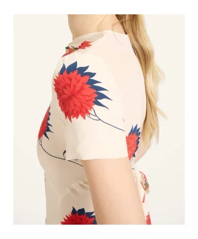 La Doublej Chignon Top In Neutral