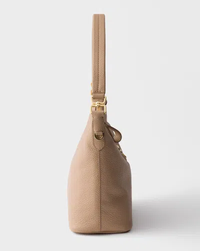 Prada Leather Mini-bag In Neutral