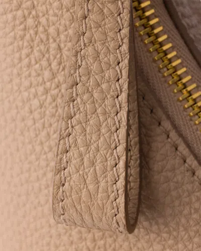 Prada Leather Mini-bag In Neutral
