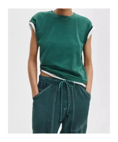 Rag & Bone T-shirt Re3a26st3kw 0-forest In Multi