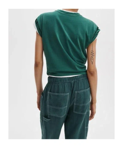 Rag & Bone T-shirt Re3a26st3kw 0-forest In Multi