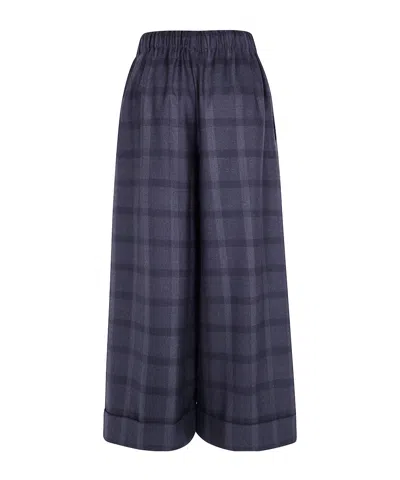 Daniela Gregis Pants Wool In Blue