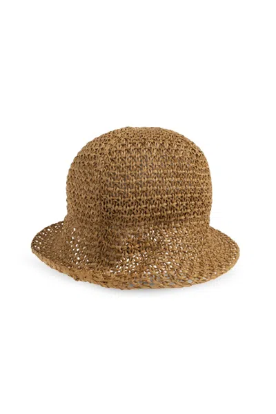 Givenchy Knitted Hat In Brown