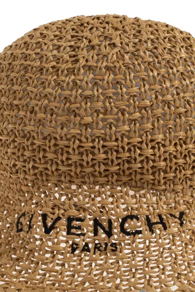 Givenchy Knitted Hat In Brown