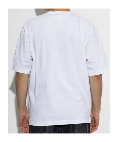 Dsquared2 Dsquared White Cotton Oversize T-shirt In White