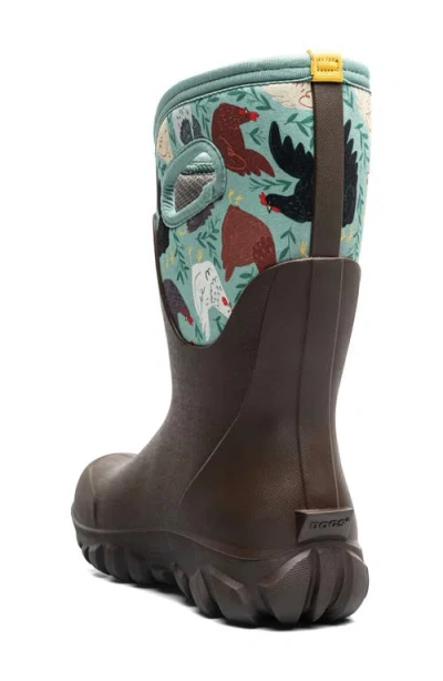Bogs Classic Seamless Mid Waterproof Boot In Transparent