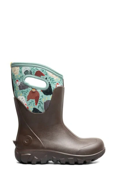 Bogs Classic Seamless Mid Waterproof Boot In Transparent