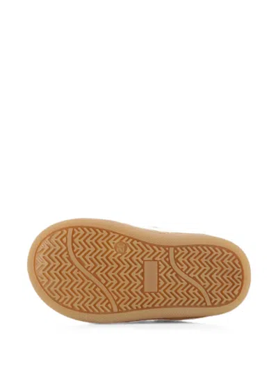 Bosswear Logo-print Touch-strap Sneakers In White