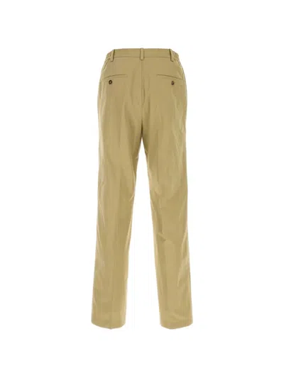 A.p.c. Straight-leg Casual Trousers In Brown