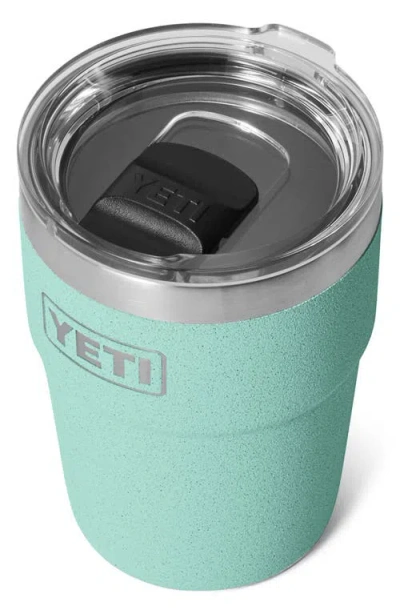 Yeti Rambler 16-ounce Stackable Cup In Green