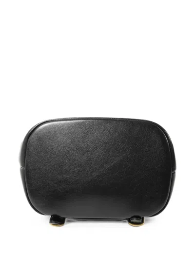 Chanel Mini Duma Chain Backpack In Black