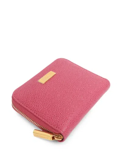 Pre-owned Chopard Mini Zip Wallet In Pink