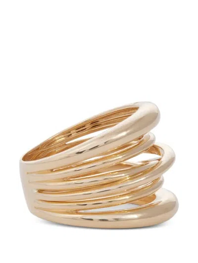 Sidney Garber Scribble Ring In Gold