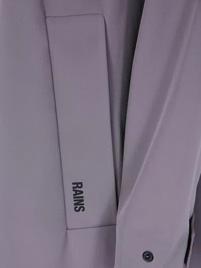 Rains Suva Softshell A Line Jacket In Gray