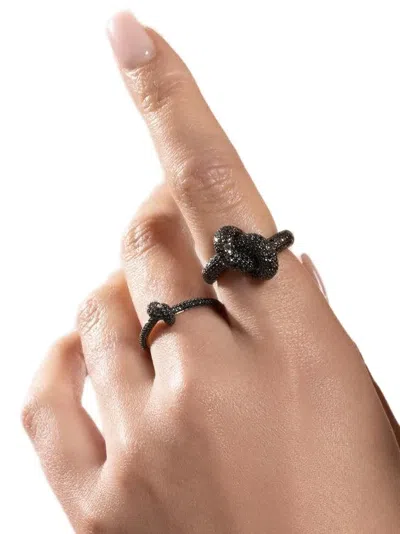 Engelbert Legacy Knot Diamond Ring In Multi