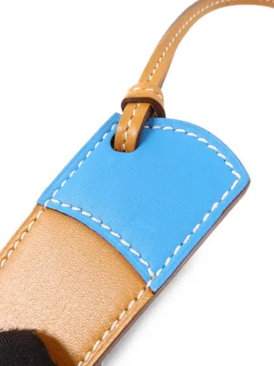 Pre-owned Hermes Paddock Boot Charm In Brown