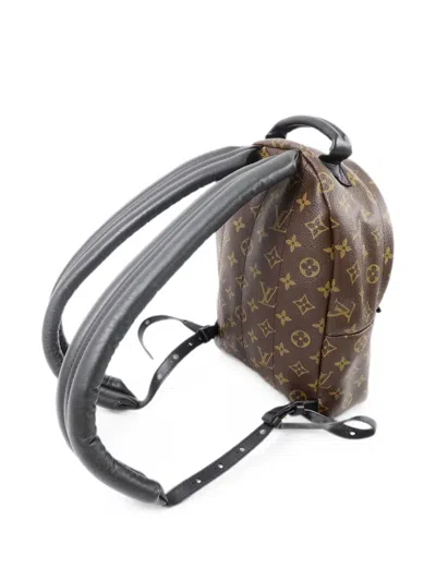 Pre-owned Louis Vuitton Palm Springs Monogram Backpack In Brown