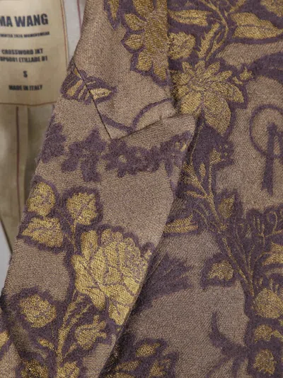 Uma Wang Jacket Wool In Animal Print