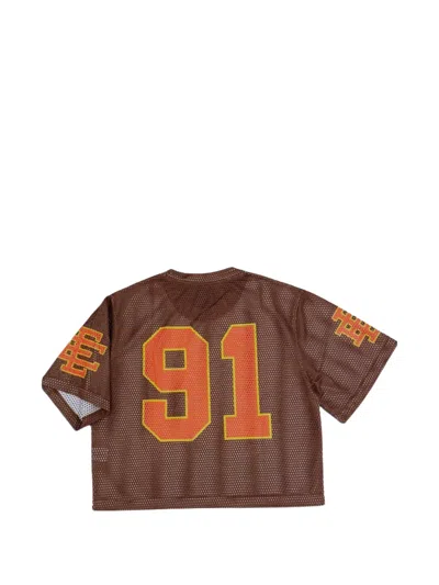 Eric Emanuel Logo-print T-shirt In Brown