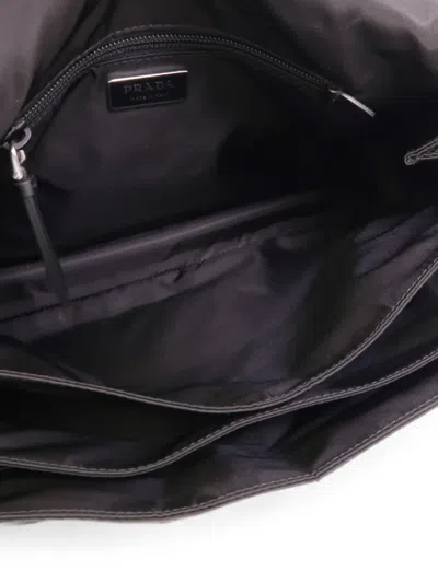 Pre-owned Prada Medium Padded Shoulder Bag In Black