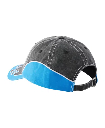 Cotton On Strap Back Dad Hat In Black,blue,vastel
