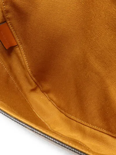 Pre-owned Celine Triomphe Triangle Mini Bag In Brown