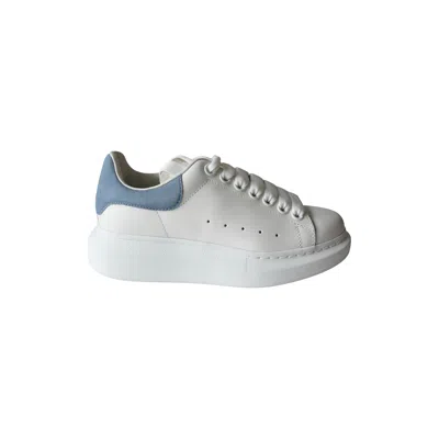Alexander Mcqueen Oversized Sneaker White Dream Blue In Multi