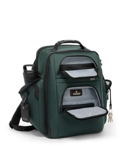 Tumi Alpha 17" Brief Pack Backpack In Deep Pine