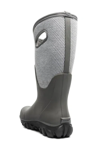 Bogs Classic Seamless Tall Waterproof Boot In Gray