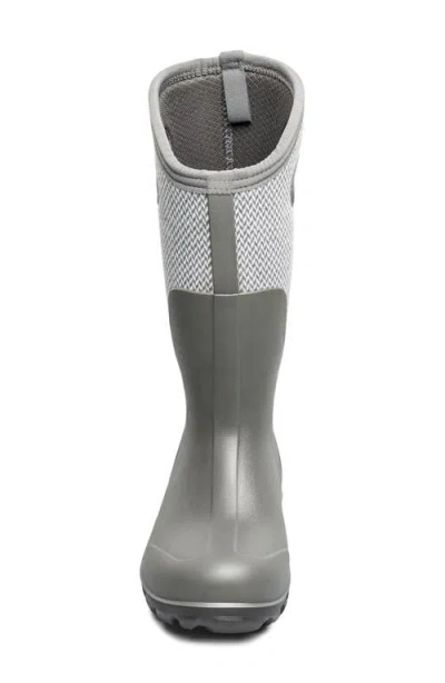 Bogs Classic Seamless Tall Waterproof Boot In Gray