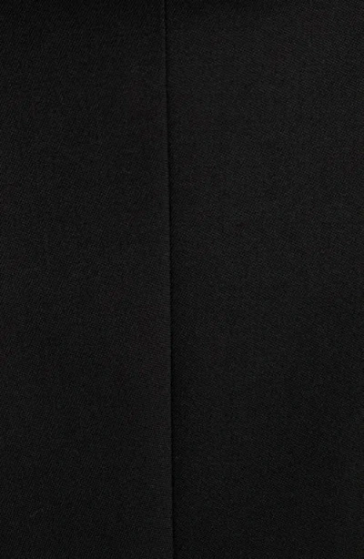 Alexander Mcqueen Mcqueen Beaded Wool Coat In Black