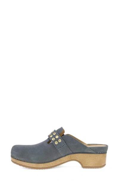 Dansko Branson Studded Platform Clog In Gray