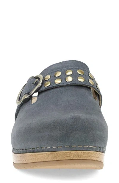 Dansko Branson Studded Platform Clog In Gray