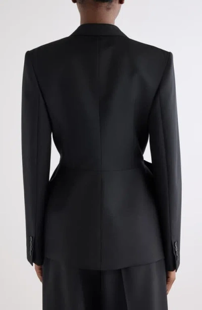 Givenchy Wool-mohair Bow Jacket In Black