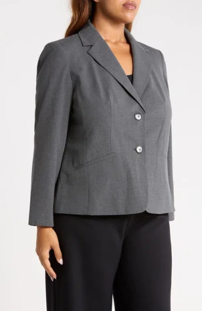 Kasper Two-button Jacket In Gray