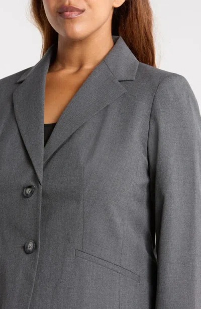 Kasper Two-button Jacket In Gray