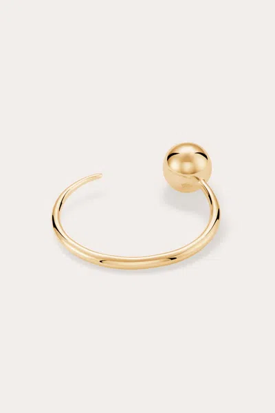 Liffner Point & Sphere Bangle Gold In Gold