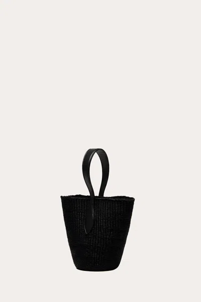 Liffner Single Handle Basket Black In Black