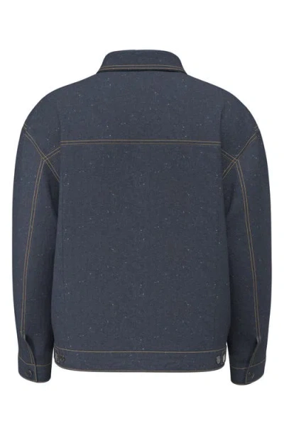 Guess Oversize Trucker Jacket In Blue