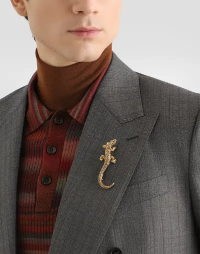 Dolce & Gabbana Lizard Brooch